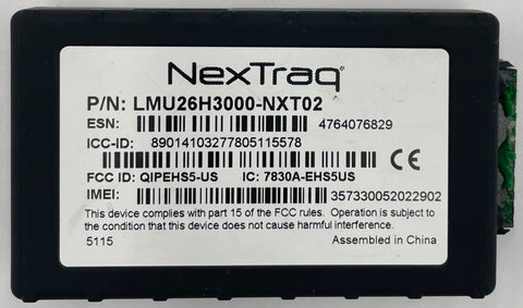 NexTraq LMU26H3000-NXT02 Vehicle Tracking Device