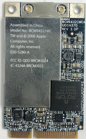 Apple iMac A1200 All-In-One BCM94321MC Airport Wireless Card- 603-9452-A