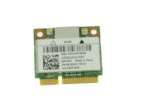 DELL VOSTRO 3560 WD-7 WLAN Dual Band Laptop Mini PCI-E WiFi Wireless Card- K2GW5