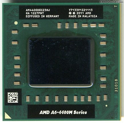 AMD A6-Series A6-4400M Laptop CPU Processor- AM4400DEC23HJ