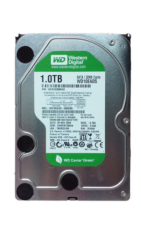 Western Digital 1TB Caviar Green SATA 3.5 Internal Hard Drive - WD10EADS