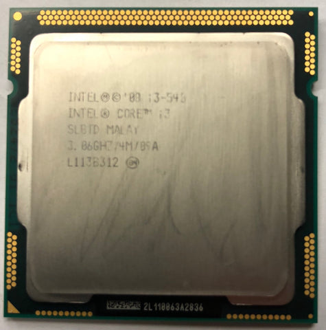Intel Core i3-540 Desktop CPU Processor- SLBTD