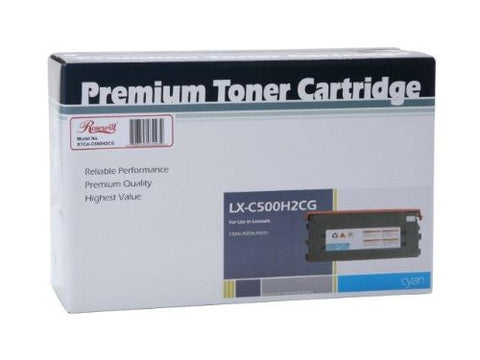 Rosewill Cyan Replacement for LexMark Toner Cartridge - RTCA-C500H2CG