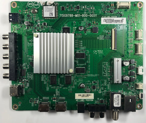 Vizio D65-F1 4K LED TV 715G9788-M01-B00-005Y Main Board- XHCB02K025