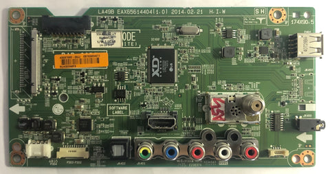 LG 55LB5550-UY LED TV EAX65614404 Main Board- EBT63034611