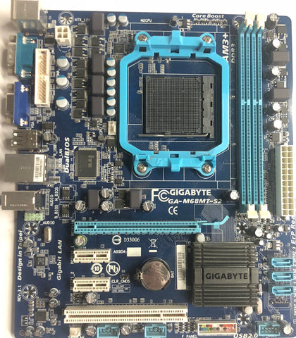 Gigabyte GA-M68MT-S2 Desktop Micro ATX Motherboard