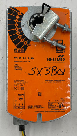 Belimo FSLF120 RUS Spring Return Fire & Smoke Actuator