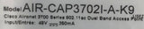 Cisco Aironet 3700 Series Wireless Access Point- AIR-CAP3702I-A-K9