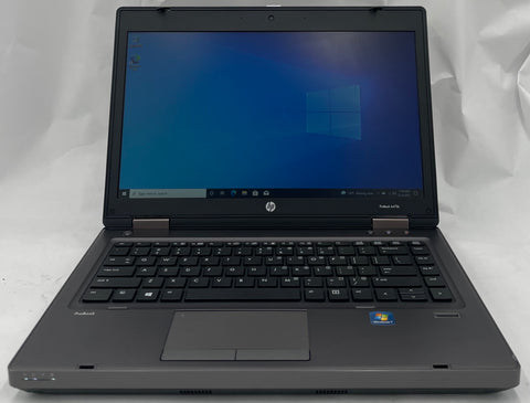 HP ProBook 6475b Laptop- 500GB HDD, 4GB RAM, AMD A6-4400M CPU, Windows 10 Pro