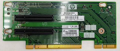 HP ProLiant DL180 Server 2-Slot PCI-E Riser Card- 516803-001