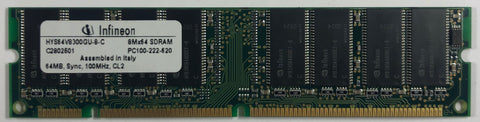 Siemens HYS64V16220GU-8 128MB Desktop RAM Memory
