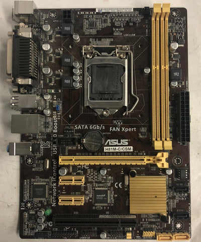 Asus H81M-C/CM Desktop Micro ATX Motherboard