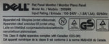 Dell UltraSharp 2009Wt 20" Widescreen LCD Monitor