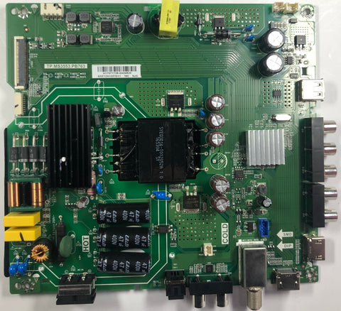 Vizio D43n-E4 LED TV TP.MS3553.PB763 Main Board- 3200353836