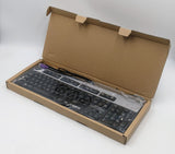 HP Silver/Black Wired PS/2 Keyboard JB- 434820-007