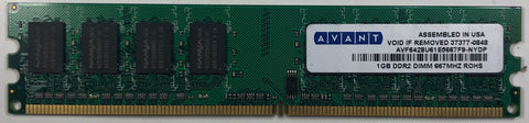 Avant AVF6428U61E5667F9 1GB DDR2 Desktop RAM Memory