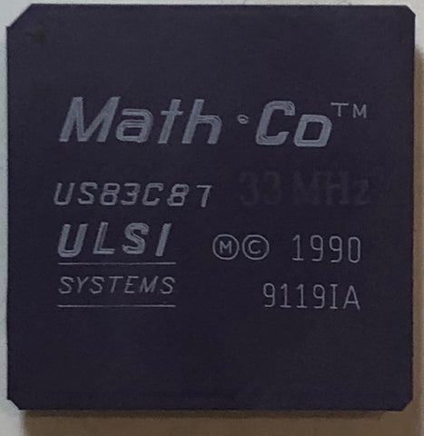 Math Co US83C87 Desktop CPU Processor