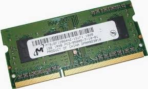 Micron MT8JSF12864HZ-1G1F1 1GB DDR3 Laptop RAM Memory