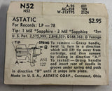 Astatic N52 Turntable Stylus