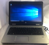 HP ProBook 645 G2 Laptop- 500GB HDD, 8GB RAM, AMD PRO A8-8600B CPU, Windows 10