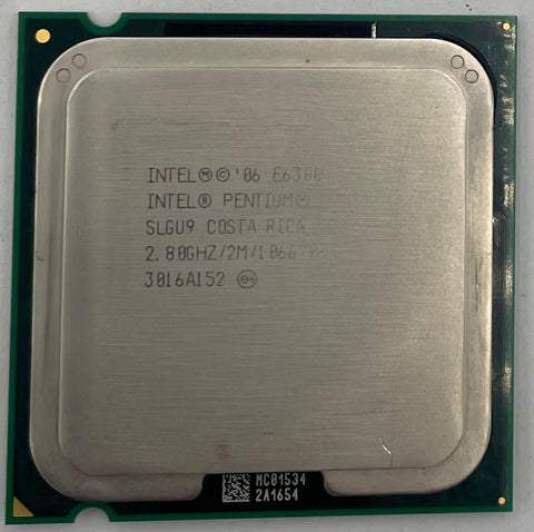 Intel Pentium E6300 Desktop CPU Processor- SLGU9