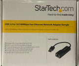 Startech.com USB2100 USB 2.0 to 10/100 Ethernet Network Adapter Dongle