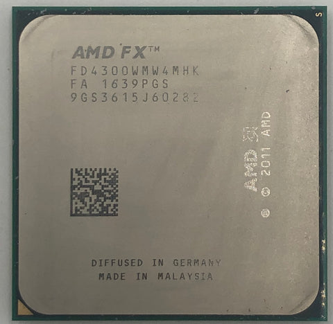 AMD FX-Series FX-4300 Desktop CPU Processor- FD4300WMW4MHK