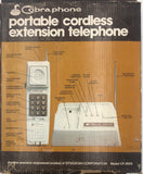 Cobra Phone CP-205S Portable Cordless Extension Telephone