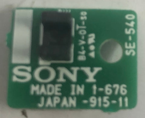 Sony DE845 Home Audio/Video Receiver SE-540 Port Board- 1-676-915-11