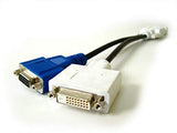 Dell DVI to DVI-D & VGA Splitter- X2026