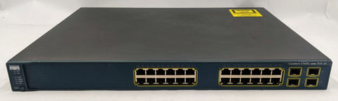 Cisco Catalyst 3560G 24-Port Gigabit Network Switch- WS-C3560G-24PS-S
