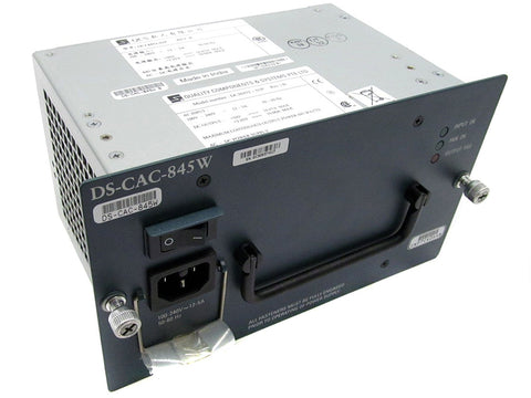 Cisco MDS 9216A Multilayer Fabric Switch DCJ8452-01P 845W Power Supply- DS-CAC-845W