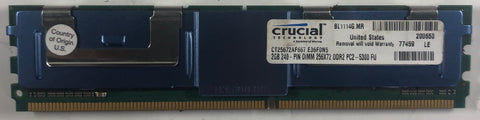 Crucial CT25672AF667.E36F0N5 2GB DDR2 Server RAM Memory