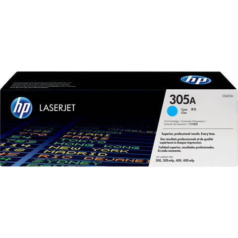 HP 305A Laserjet Cyan Print Cartridge- CE411A
