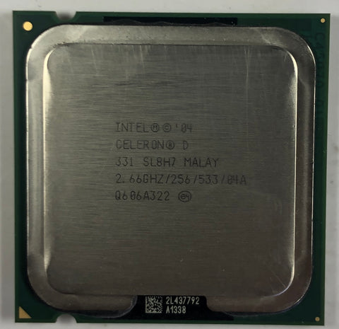 Intel Celeron D 331 Desktop CPU Processor- SL8H7
