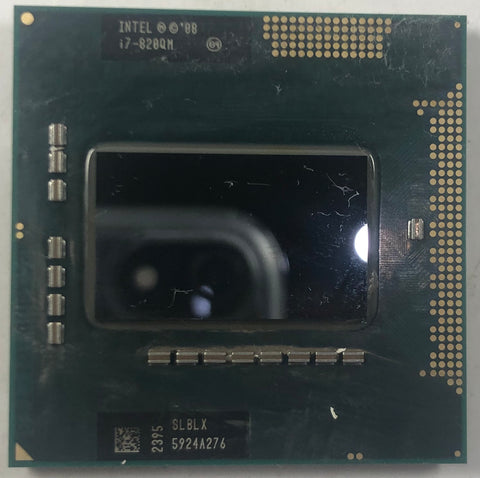 Intel Core i7-820QM Laptop CPU Processor- SLBLX