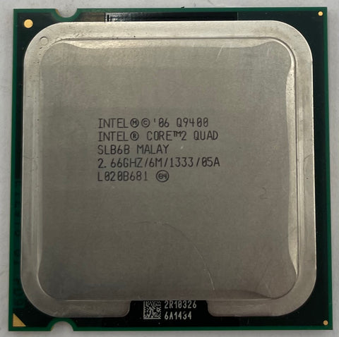 Intel Core 2 Quad Q9400 Desktop CPU Processor- SLB6B