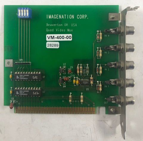 Imagenation Corp VM-400-00 Quad Port RCA Connector