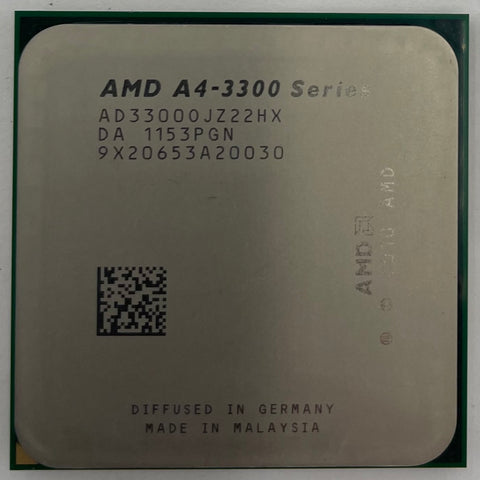 AMD A4-Series A4-3300 Desktop CPU Processor- AD3300OJZ22HX