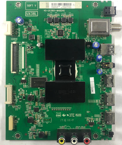 TCL 32S305 LED TV 40-UX3801-MAB2HG Main Board- T8-28NA3R-MA1