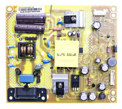 Vizio D32F-E1 LED TV 715G7735-P01-001-0H2S Power Supply Board- PLTVGL451XAQ6