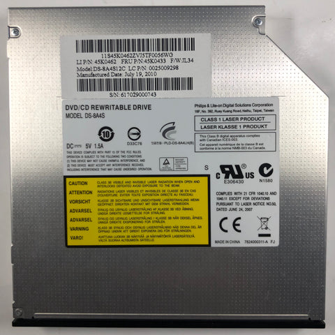 Lenovo ThinkCentre M90Z AIO DS-8A4S DVD/CD Rewritable Drive- 45K0433