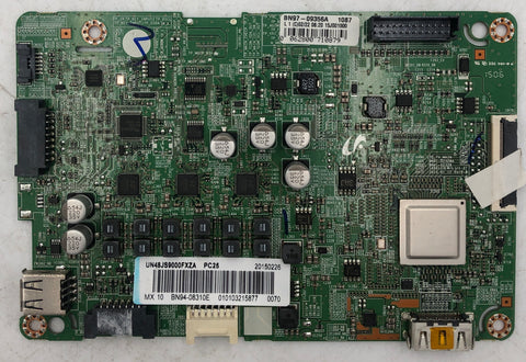 Samsung UN48JS9000FXZA 4K LED TV BN41-02328 Main Board- BN94-08310E