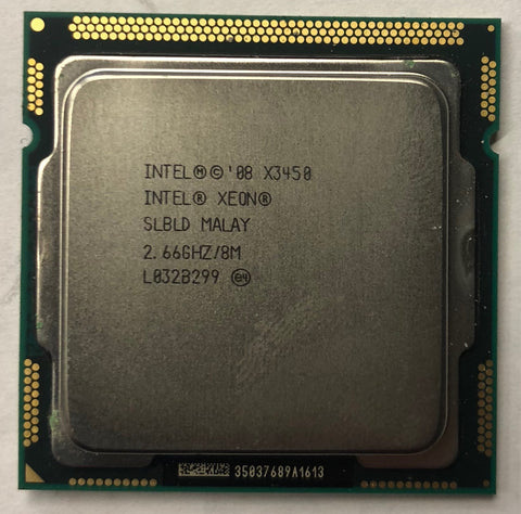 Intel Xeon X3450 Server CPU Processor- SLBLD