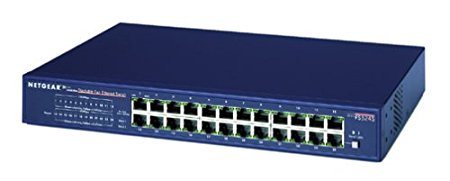 Netgear 24-Port 10/100 Stackable Fast Ethernet Switch- JFS524S