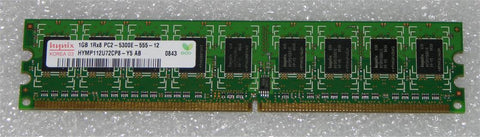 Hynix 1GB (PC2-5300E) 1Rx8 ECC Memory- HYMP112U72CP8-Y5