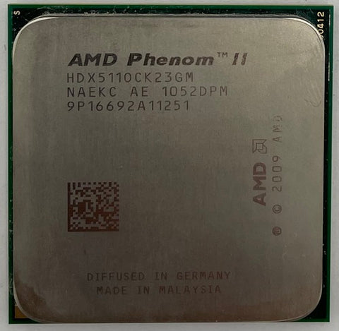 AMD Phenom II X2 511 Desktop CPU Processor- HDX5110CK23GM