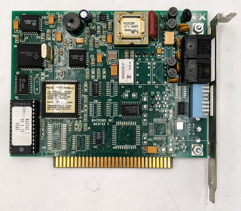 Macronix Maxfax II Modem/Fax Card- 240037-003
