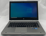 HP EliteBook 8470p Laptop- 128GB SSD, 4GB RAM, Intel i5 CPU, Windows 10 Pro
