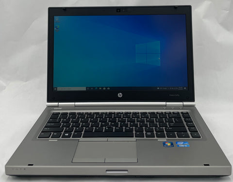 HP EliteBook 8470p Laptop- 128GB SSD, 4GB RAM, Intel i5 CPU, Windows 10 Pro